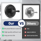 Matte Black Shower Handle T13020-BL- Replacement for Delta Classic 13/14 Series Single-Function Trim Kit, Compatible with Delta R10000 Series Shower Valves(Cartridge Included)