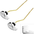 1pcs Universal Toilet Flush Lever Handle, Side Mount, Brass Material, Corrosion Resistant, Easy Install Tank Replacement
