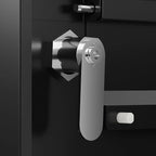 Package Delivery Box for Outside, Cold-Rolled Steel 2-in-1 Anti-Theft Lockable Package Mailbox, Extra Large Parcel Drop Box for Packages & Mails, Weatherproof Rustproof Outdoor Delivery Box