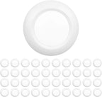 40 Packs 6 Inch LED Low Profile Recessed & Surface Mount Disk Light, Round, 15W, >900 Lumens, 4000K Cool White, CRI80, Driverless Design, Dimmable, ETL Listed, White