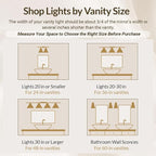 ANDY STAR Black Bathroom Light Fixture, 3 Light Vanity Lights, Rustproof Wall Lights Over Mirror, Rustic Wall Mounted Lamp, Modern Wall Sconces for Mirror, Powder Room, Bedroom