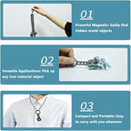 3Pcs Stud Ball Magnetic Stud Finder With 27 Pounds of Pull Magnetic Power, Stud Finder Wall Scanner, Metal Stud Finder Tool for Walls Detected and Located, for Drywall, Ceramic Tiling, Wood