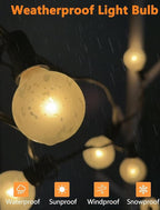 SUNSGNE G40 Globe Replacement Bulbs with Frosted White, 1.5 Inch -5 Watt -Screw Base -Fits E12 and C7 Sockets, 25 Pack