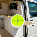 75x12mm Bubble Spirit Level Degree Marked Surface Circular Bubble Round Level Bubble Measuring Tools