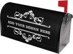 Custom Personalized Mailbox Covers Add Photo Picture Family Name House Address Text Magnetic Mail Cover for Home Garden Yard-1