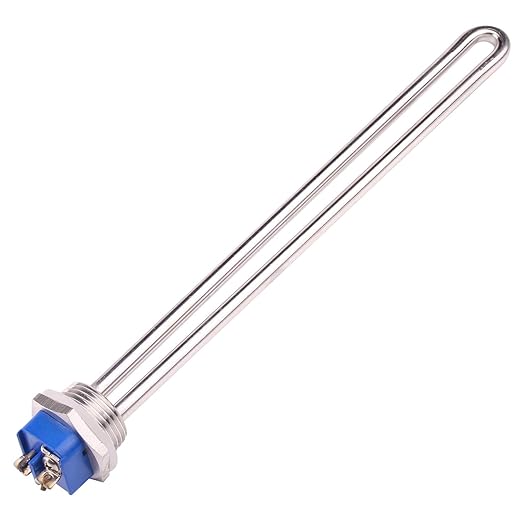 DERNORD 240V 4500W Water Heater Element Screw-in Heating Element High Watt Density (240V 4500W)