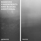 Pack of 3 Sprayway' Stainless Steel Cleaner - Foam Action Cleaner - 15 Fl Oz - Bundle With 10 Premium Microfiber Cleaning Cloth (With Grey Microfiber (10 Pack))