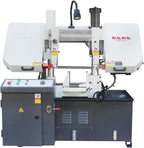 KAKA INDUSTRIAL Metal Bandsaw 11 Inch Capacity Double Column Horizontal Band Saw Hydraulic Control Semi-Automatic for Metal Fabrication Shops, Maintenance Facilities, and Industrial Workshops TBK-11