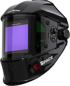 ARCCAPTAIN Auto Darkening Welding Helmet with Side View, 180° Panoramic View, 1/1/1/1 True Color Large Viewing Welding Hood with 4 Arc Sensor Solar Powered, Wide Shade 4/5-9/9-13 for TIG MIG ARC CUT