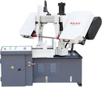 KAKA Industrial Metal Band Saw11 Inch Capacity Double Column Band Saw with 45° Rotating Head Hydraulic Downfeed Variable Speed Metal Cutting Bandsaw TBK-11A