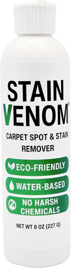 Carpet Spot & Stain Remover - 8 oz Squirt Bottle - Free From PFAAS, PFOS, PFOA, VOC’s, And 1,4 Dioxane - Works On Fresh Pet Stains, Red Wine, Blood, Lipstick, Motor Oil, Coffee