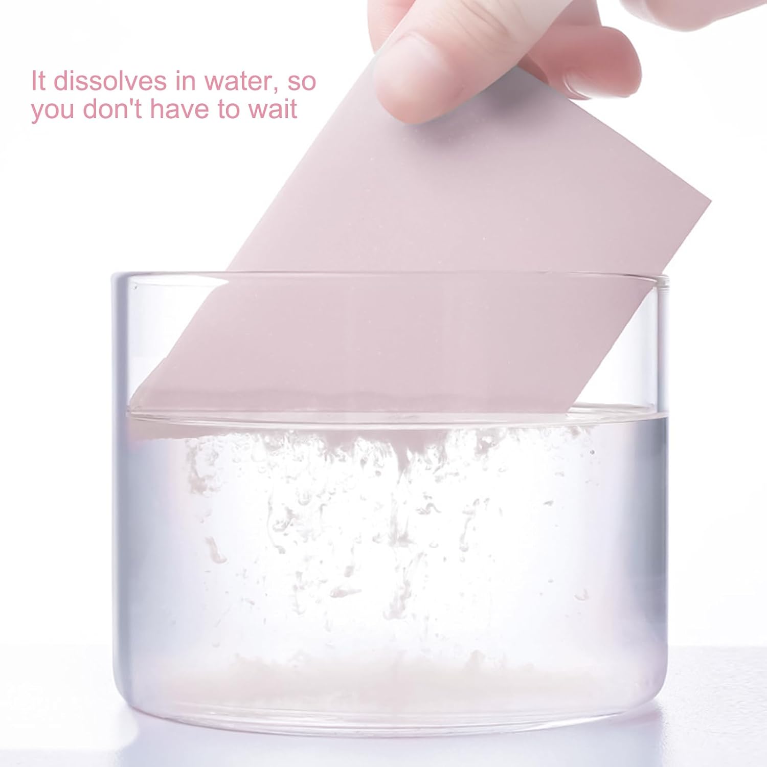 Floor Cleaning Tablets Sheets, Method Hardwood Floor Cleaner and Polish Pack of 300, Concentrate Mild Scent For RV Wall Tiles, Hardwood, Laminate Floor, Pink