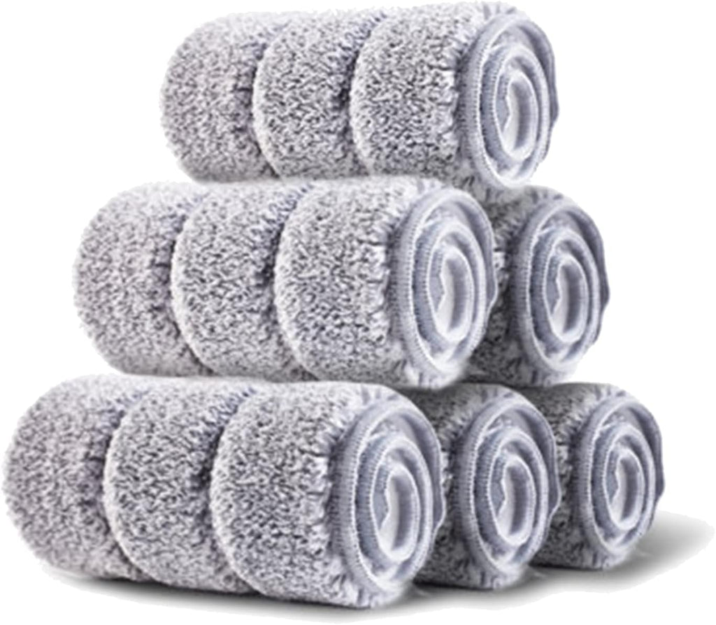 18 Inch Microfiber Floor mop Pads 6 Pack Microfiber Mop Replacement Heads for Wet Dry Mops Premium Floor Cleaning Pads Reusable Best Home Cleaning mops dust Hardwood Tile Kitchen