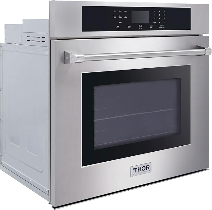 THOR Kitchen Professional 30-Inch Electric Convection Wall Oven in Stainless Steel - Model HEW3001