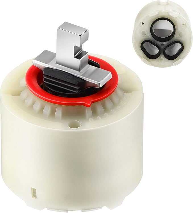 Enhon 1 Pack Shower Faucet Cartridge Compatible with 023529-0070A, Compatible with American Standard Single handle kitchen bathroom Tub/Shower, 47 MM with Seals, Kitchen Ceramic Faucets Cartridge