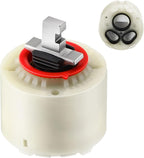 Enhon 1 Pack Shower Faucet Cartridge Compatible with 023529-0070A, Compatible with American Standard Single handle kitchen bathroom Tub/Shower, 47 MM with Seals, Kitchen Ceramic Faucets Cartridge