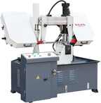 KAKA Industrial Metal Band Saw11 Inch Capacity Double Column Band Saw with 45° Rotating Head Hydraulic Downfeed Variable Speed Metal Cutting Bandsaw TBK-11A