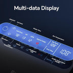 Ranein 13kW Tankless Electric Water Heater, 240V on Demand Instant Endless Water Heater with LED Temperature Display for Whole House Shower