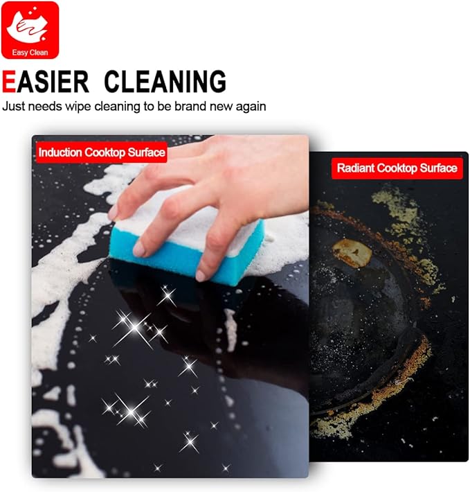 GASLAND Chef Induction Cooktop 30 Inch, Built-in Electric Cooktop 4 Burners Electric Stove Top, Sensor Control Induction Hob with Child Safety Lock and Timer 240V