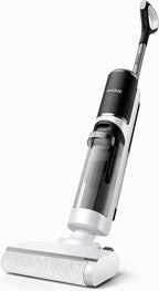 IMAGIC M3 Wet Dry Vacuum Cleaner, Cordless Vacuum Mop All in One for Hard Floors, Lightweight Floor Cleaner for Sticky Messes with Edge Cleaning, Self-Cleaning and Hot Air Drying, White