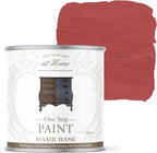 AMY HOWARD AT HOME Chalk-Based One Step Paint for Furniture, Cabinetry, Decor, Finish, and More | No Stripping, Sanding, or Priming | Dark Base | 32 Ounce | Charm School