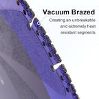 YIJING 6" Diamond Cutting Wheel for Metal,Cut Off Blade for Rebar Sheet Metal Angle Iron Stainless Steel