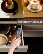 CIRCLE JOY Rechargeable Milk Frother Hanheld, Dual Ring Electric Coffee Frother, Portable Hand Frother Wand Drink Mixer for Matcha Lattes Cappuccino, Kitchen Gifts, Blue