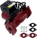 UPS15-58FRC 59896343 Three-Speed Circulator Pump 115V, 1/25HP, Hot Water Circulator, radiant heating, hydronic heating, fan coil heating, solar and other system types, Compatible with Grund-fos