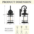 Porch Lights Outdoor Motion Sensor Outdoor Wall Lights Anti-Rust Aluminum, Exterior Lighting Fixtures Motion Sensor Porch Light Fixture for House Outside Patio