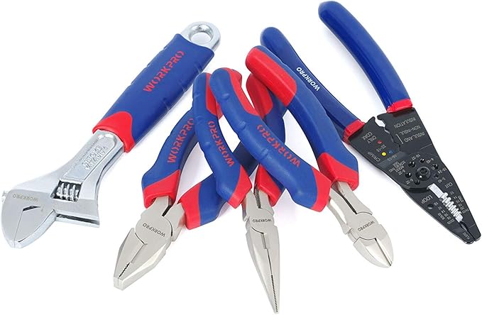 WORKPRO 322-Piece Home Repair Tool Kit With Carrying Bag - Basic Household Hand Tools