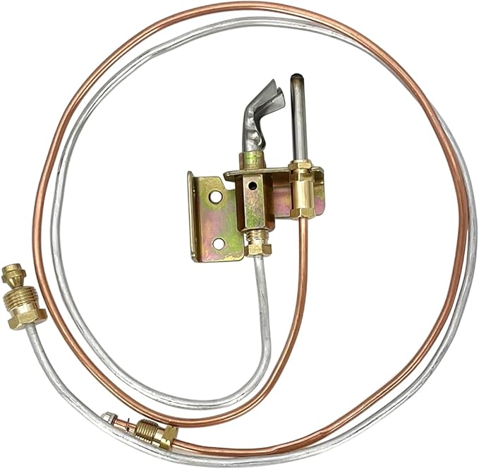 Long Term 24" Natural Gas Water Heater Pilot Assembely CMH002 Includes Pilot Thermocouple and Natural tubing