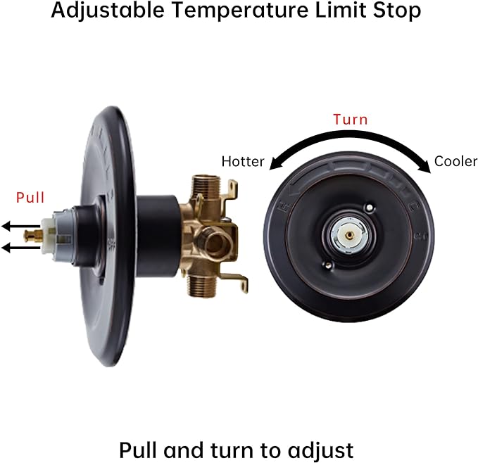 RP19804 RP46074 Shower Cartridge Replacement for Delta 1300/1400 Series 13/14 Series, Compatible with Delta Monitor MultiChoice Rough-in Valve, Include RP22734 (RP46074+Bonnet Nut)