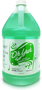 Oh Yuk Jetted Tub Cleaner for Jet Tubs, Bathtubs, Whirlpools, The Most Effective Jetted Tub Cleaner, Septic Safe, 32 Cleanings per Bottle - 1 Gallon