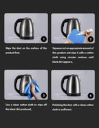 Metal Polish Paste, Restorer and Protectant, Scratch Remover, Removes Oxidation, Tarnish & Stains & Protects Surfaces, Works on Stainless Steel, Chrome, Aluminum, Jewelry, Silver 1.76OZ