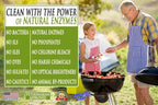Absolutely Clean AMAZING Grill Cleaner Spray! - Professional Strength, Natural Enzyme Formula - Fast Acting, Fume Free - USA Made (16oz Spray Bottle 2 Pack)