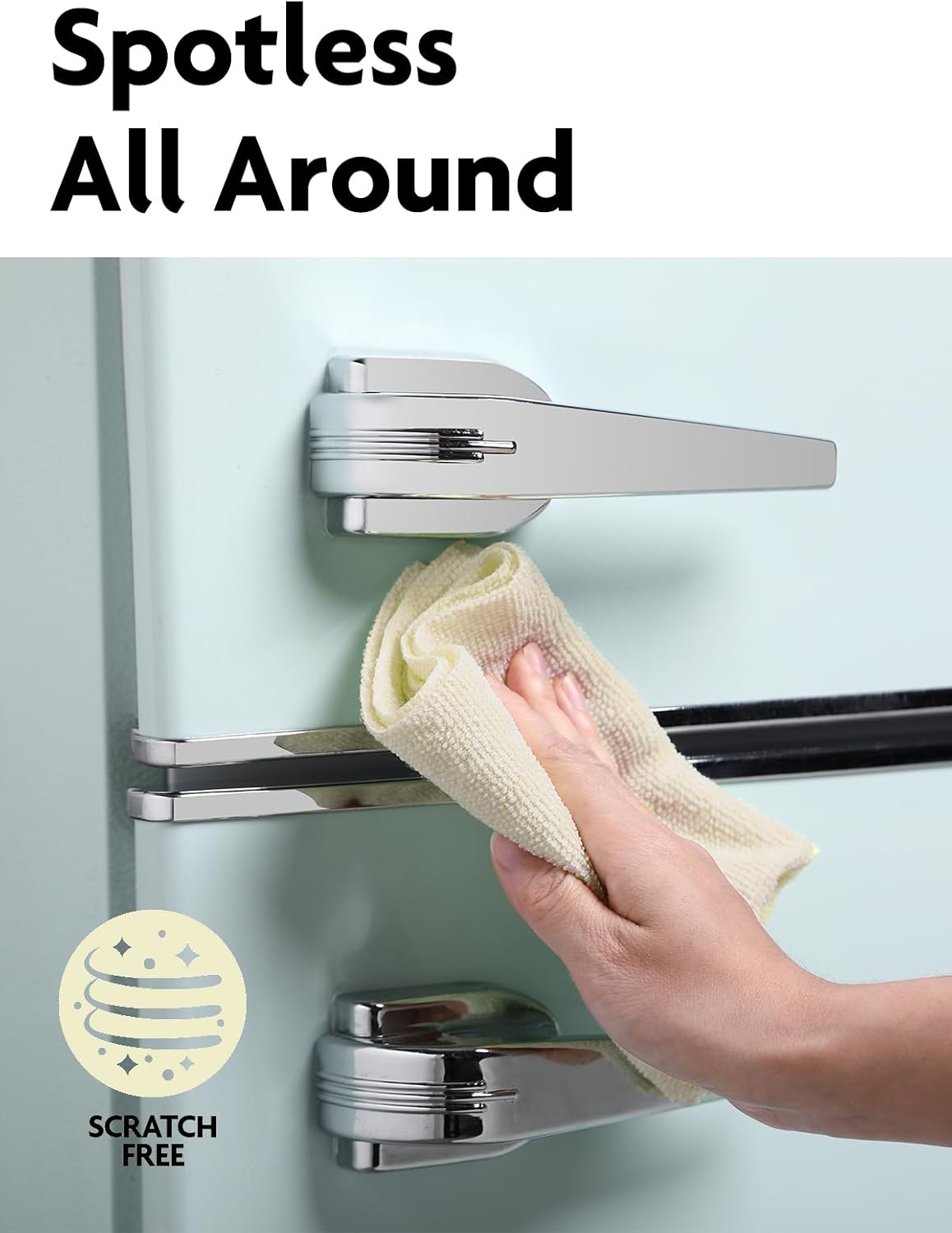 Fantasticlean Microfiber Cleaning Cloth Roll -60 Pack, Tear Away Microfiber Towels, 12" x 12", Reusable, Washable, Scratch Free, Ultra Absorbent Dishcloth for Car, Home Supplies (Beige & Tan)