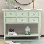 DWIL Matte Finish Furniture Paint - 32 Oz Wood Paint for Cabinets, Doors, Tables, and Dressers Refinishing - Water-Based, Non-Toxic & Odorless, Easy to Apply(Organza Green)-With Tools