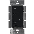 Lutron Caseta Original Smart Dimmer Switch (Lutron Smart Hub Required), for LED Lights, 150 Watt, Single-Pole/3-Way, No Neutral Required, PD-6WCL-BL, Black, 6 Pack