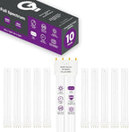 GoodBulb PLL24/865 | 24W 12.7" Twin Tube Compact Fluorescent Light Bulb | 4-pin 2G11 Base 6500K Full Spectrum 1500 Lumen | 36000 Hour Long Life Biax | Pack of 10