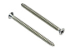 Bolt Dropper #4 x 1-1/2" Stainless Steel Flat Head Phillips Wood Screw, (100 pc), 18-8 (304) Stainless Steel Sheet Metal Screws - Type A Point, Plain Finish