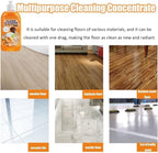 2 PCS Momeng FloorOrange, FloorCare,Momeng Floor Liquid, Powerful Decontamination Floor, Multipurpose Concentrate