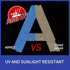 ADHES Blue Painters Tape Blue Tape Painting Tape for Walls,UV Anti,14 Days Clean Remove,1.5inch x 60yard,24Rolls