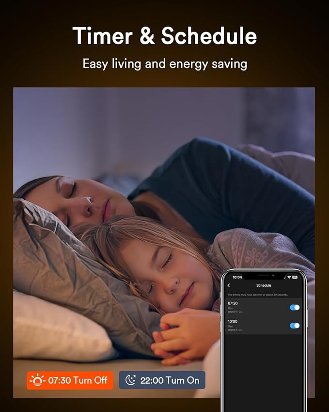 Lumary 3 Inch Smart Recessed Lighting WiFi Bluetooth Smart LED Recessed Lights 7W 350LM LED Wafer Downlight with Junction Box Compatible with Alexa/Google Assistant(1 Pack)