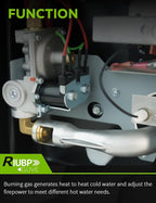 Main Burner Assembly Fit for Dometic Atwood LP Gas 6 Gallon Water Heater Replace 91638 Gear Shaft Bearing Set