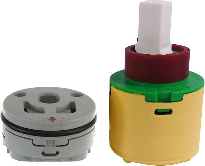 HC 44 / HC 4003 Bundle - HC 44 Volume Control Single Lever Tub Shower 40mm Faucet Cartridge includes HC 4003 Balancing Spool