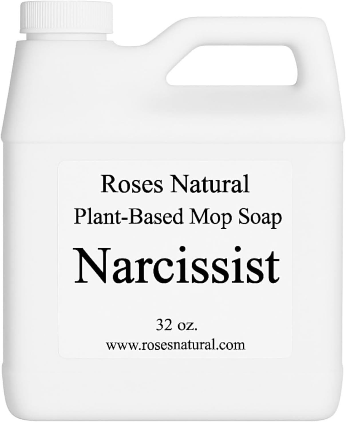 Plant-Based Floor Cleaner Mop Soap – 32 oz | Streak-Free, Highly Scented, Concentrated Mop Solution for Tile, Vinyl, Hardwood & Sealed Floors | Non-Toxic, Eco-Friendly (Narcissist)