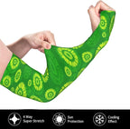 Men Women Anti-Slip Cooling Arm Sleeves Comfortable Sunshade for Summer Sports