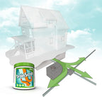 DrainScrub Powder Enzyme Drain Cleaner and Septic Treatment Environmentally Friendly Bacteria Unclog and Deodorize Pipes (2 lbs)