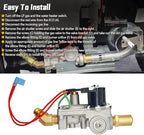 GC6AA-10E RV Water Heater Gas Valve 92078 Replacement for Atwood G6A-8E GC6AA-9E GC6AA-8E GCH6A-10E GCH6A-9E, Compatible with Models 93844, 93870, 93321, 92089