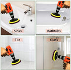 Power Scrubber Pads Drill Attachment, GOH DODD 26 Pieces 4 Inch Headlight Restoration Kit Drill Brush Scouring Cleaning Pads for Kitchen, Bathroom, Grout, Carpet, Shower, Tub, Grill,Tile, Sanding